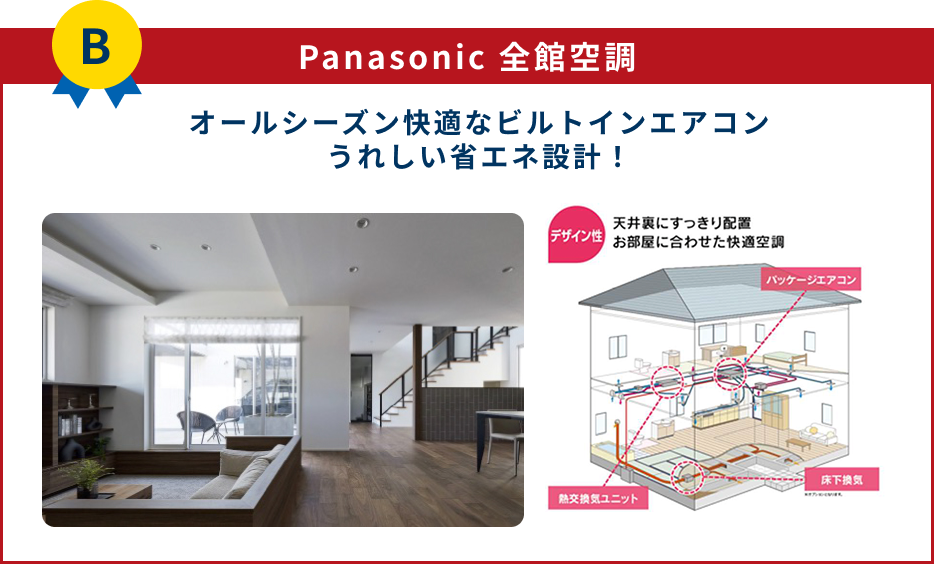 【B】Panasonic 全館空調